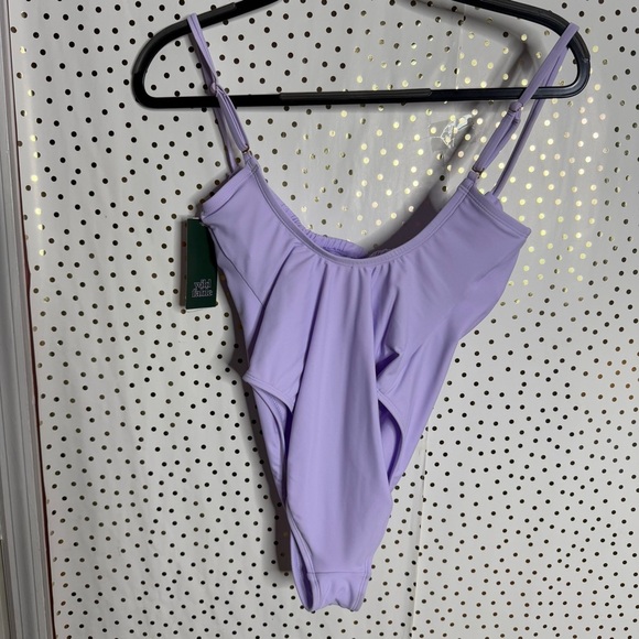 Lavender One-Piece Swimsuit - Picture 7 of 7